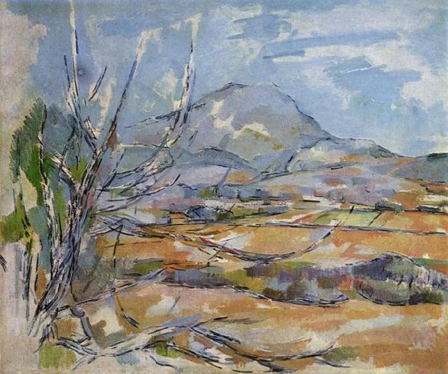 Paul Cezanne Mont Sainte-Victoire oil painting picture